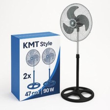 2 ventilateurs sur pied 90W