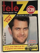 ►TELE Z  n°1394 - 2009 - JOSHUA JACKSON