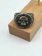 Bague harley davidson tête - zu-bague,