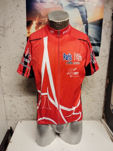 Maillot cycliste poli 2008 - cycliste,