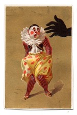 Chromo fond pierrot - fond,