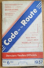 ❤️ ROAD CODE BOOKLET 1937