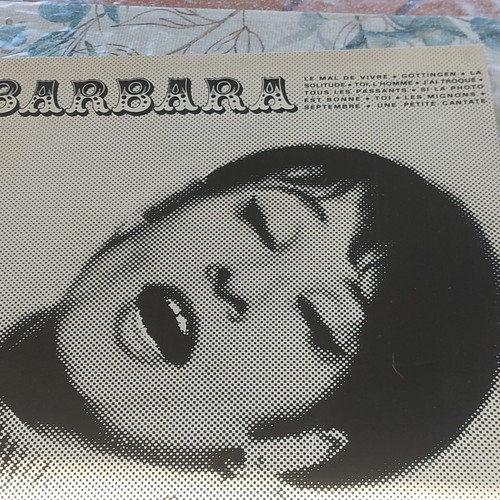 Barbara disque vinyle avec