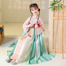 Fille Ancien Brodé Hanfu Chinois Traditionnel Robe Princesse Vintage Robe