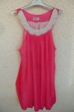 Superbe tunique boule rose