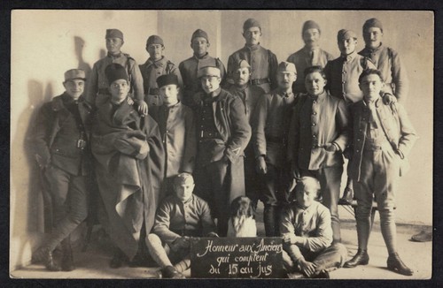 Cpa carte photo guerre - photo,