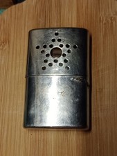 Ancienne chaufferette à main à essence – Métal chromé – Catalytique – Vintage