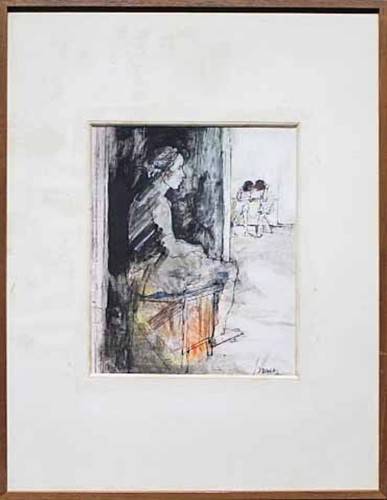Jean jansem dessin original - jansem,