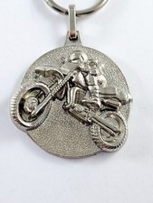 PORTE-CLES - MOTOCROSS Husqvarna Honda Yamaha Suzuki - Métal Relief Top Qualité