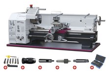 Tour à métaux d'établi hauteur des pointes 125 mm entre-pointes TU2506 PACK 230V