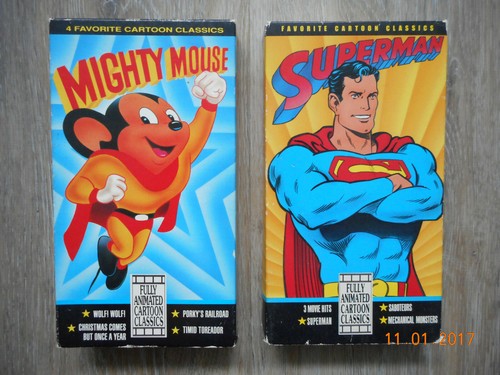 Mighty mouse and superman - mighty,