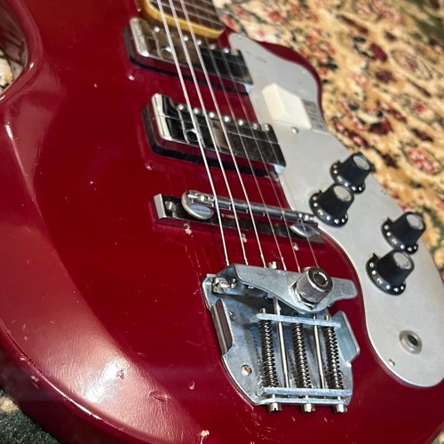 Guitare teisco bizarre - teisco, mj-2