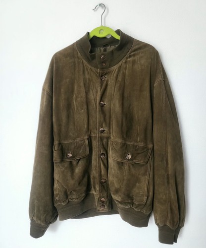 Belle veste blouson en daim - veste/,