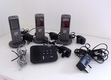 Gigaset CL660A Trio Téléphone Fixe sans Fil Répondeur + 3 Combinés Gris Anthraci