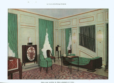 Document ancien salon avec