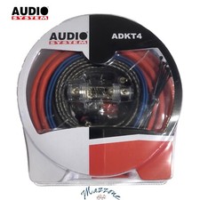 Kit Câbles Audiosystem ADKT4 Amplificateur RCA Alimentation 4 AWG Sub Câblage