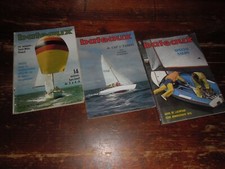 A VOIR ! LOT 3 ANCIENS MAGAZINES " BATEAUX " 1967/70
