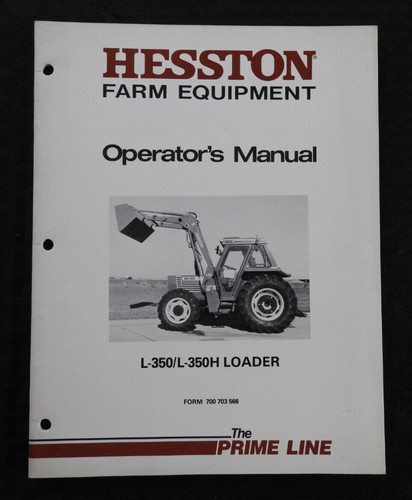 Véritable hesston 350 - véritable,