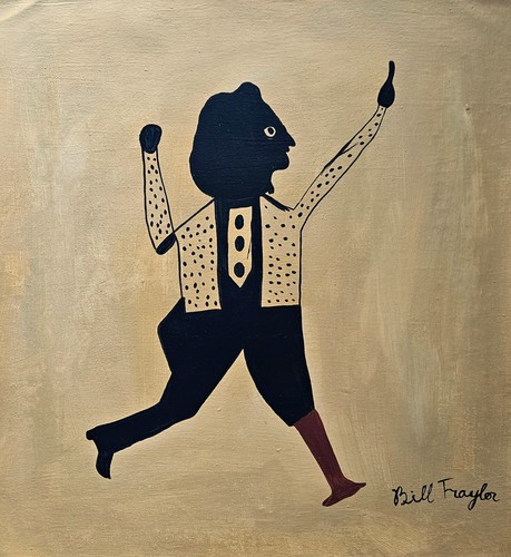 Tableau sur toile signé - , bill