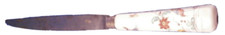 Couteau En Porcelaine Kakiemon