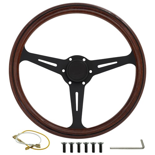 Volant bois classique - en,