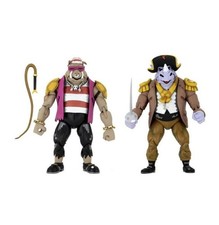Figurine TMNT Tortues Ninja Turtles In Time - 2-Pack Pirate Rocksteady & Bebop 1