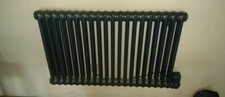Radiateur style fonte Gris foncé. Etat neuf, sous garantie, achat janvier 2021.