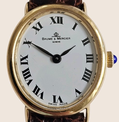 Montre ovale vintage femme