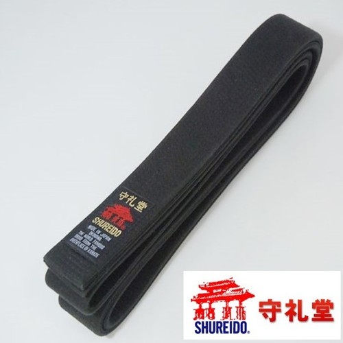 Shureido karate black belt obi - shureido,