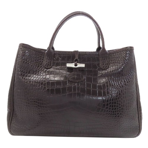 Longchamp roseau embossed - ,