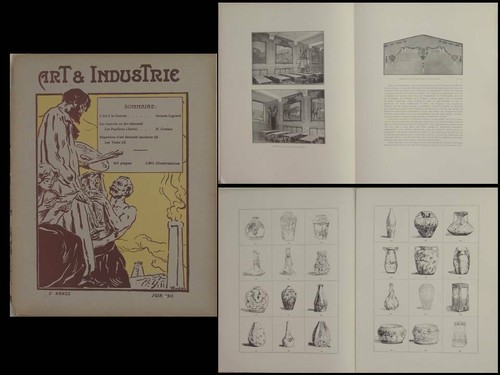 Art industrie 1911 vases - industrie,