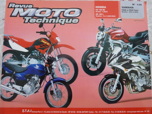 Revue technique moto - revue, rmt