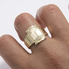 Bague Design En Pépites