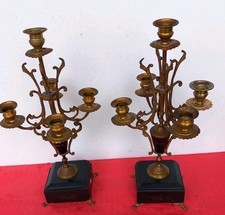 PAIRE DE CANDÉLABRES