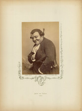 Harald Paetz, Theatre, Holberg, Jacob Von Thyboe, Oldfux vintage albumen print