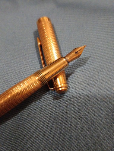 Stylo plume carats gold - plume, or