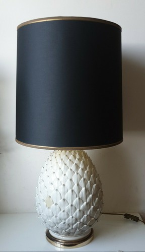 Lampe pomme pin ceramique - pomme, de