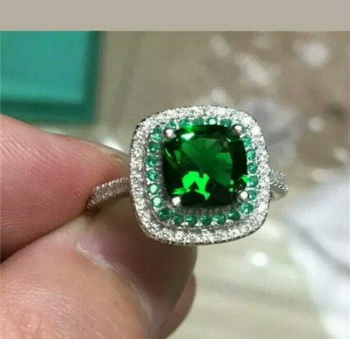 Bague double halo - double, en