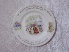 Wedgwood Porcelaine Design Beatrix Potter Mrs. Tiggy Winkle - Assiette - 17,5 Cm