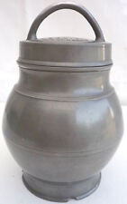 MEDECINE POT A BOUILLON n°2 ETAIN ESTAMPILLÉ XIXè