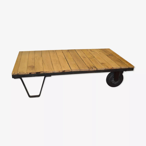 Table salon industrielle - salon,