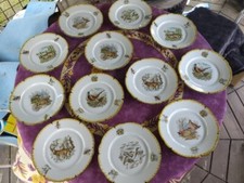 12 Assiette Plate Limcolor G