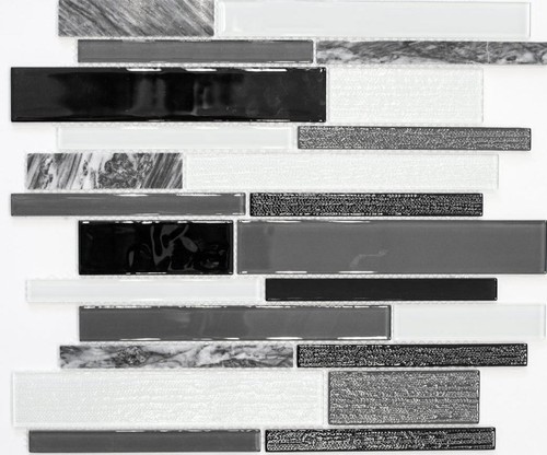 Pâte verre gris noir - pâte,