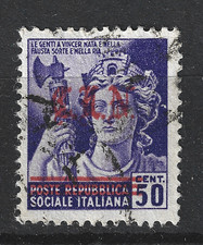 ITALIE ! Timbre surcharge du