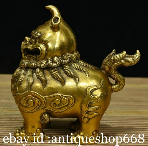 Ancien cuivre chinois foo - cuivre,
