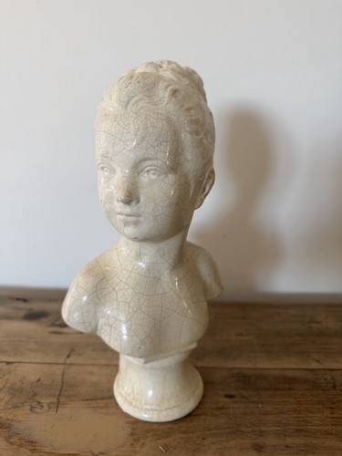 Buste fille céramique - buste, en