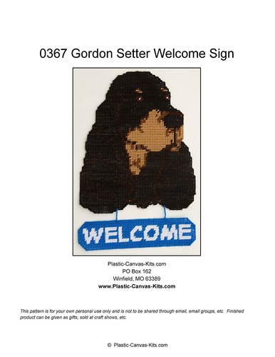 Gordon setter dog welcome - setter,