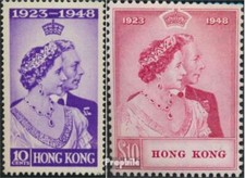 hong kong 171-172 neuf 1948
