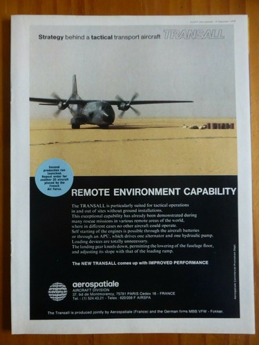 1978 pub aerospatiale - pub,