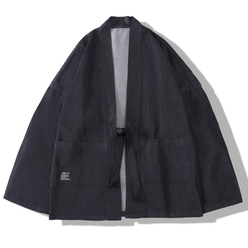Veste kimono jean pour - veste,